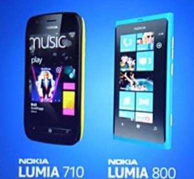 Lumia 800 и Lumia 710
