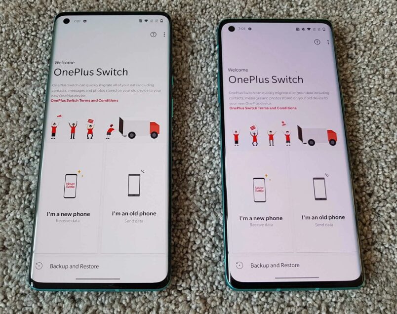 OnePlus Switch перенос данных